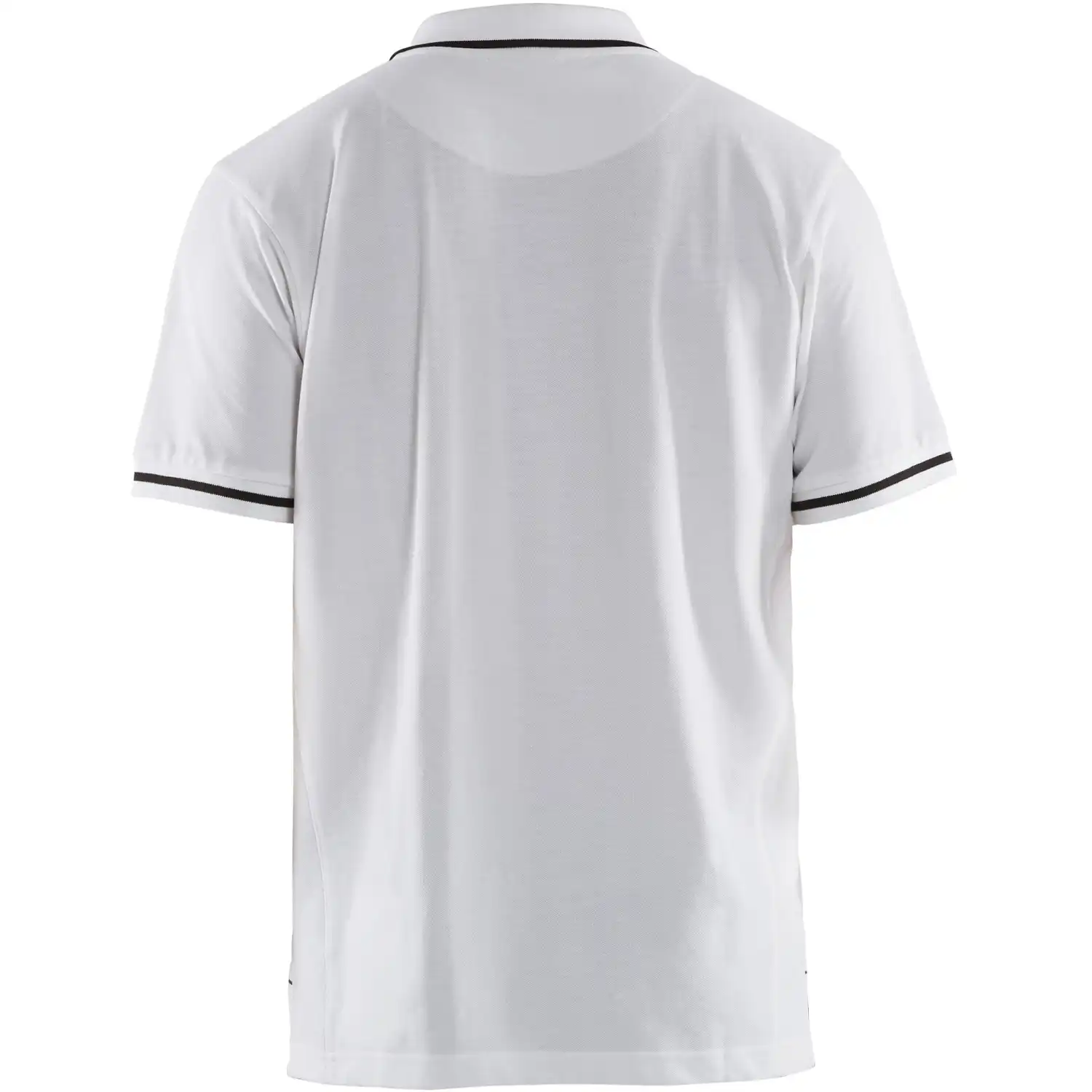 Polo-Shirt "3389" in weiß/grau, 3XL - Thumbnail 2