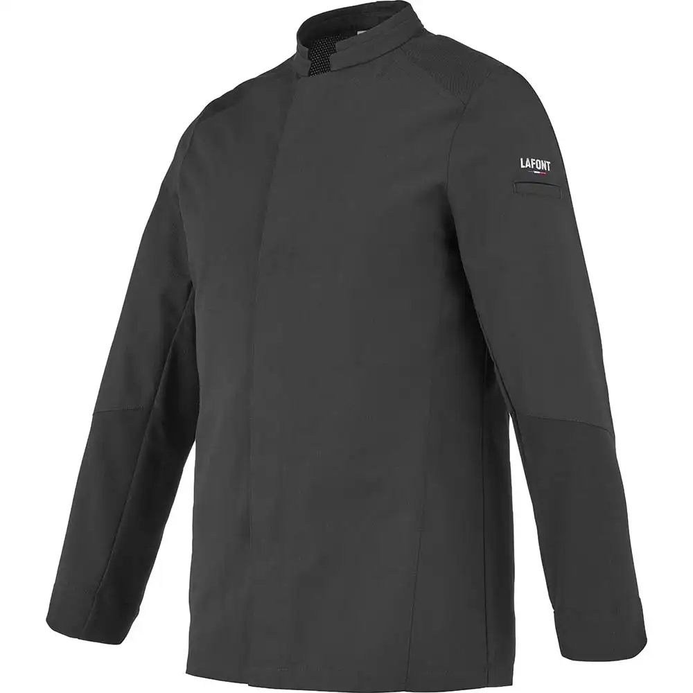 Kochjacke "MARJORAM" in schwarz, L - Thumbnail 2