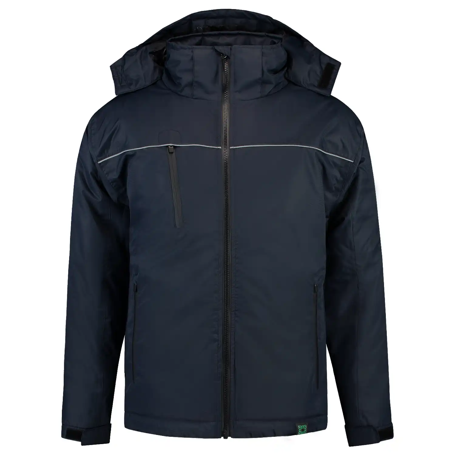 Regenparka Rewear "402702" Midi Workwear in XS, ink - Thumbnail 1