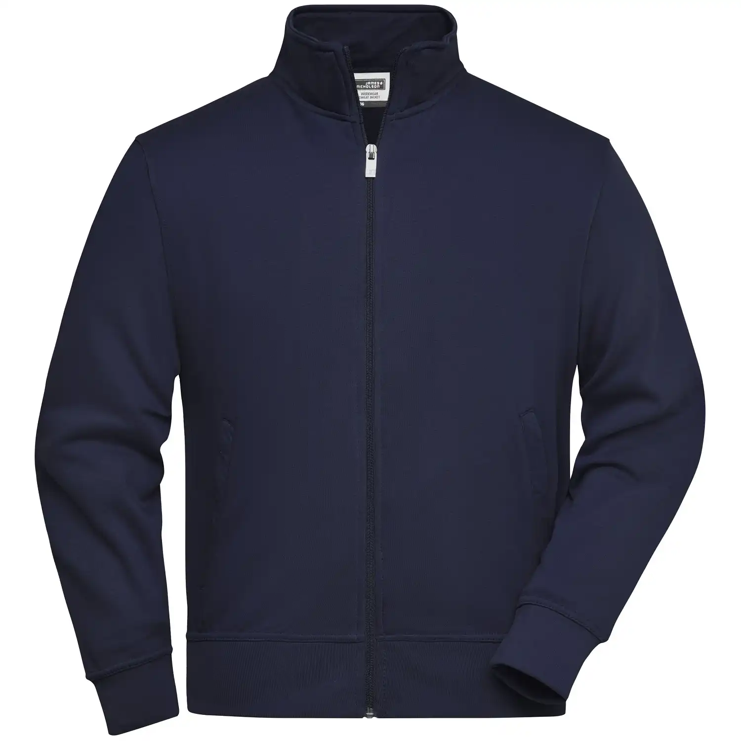Sweatjacke "JN836" in navy, 3XL - Thumbnail 1