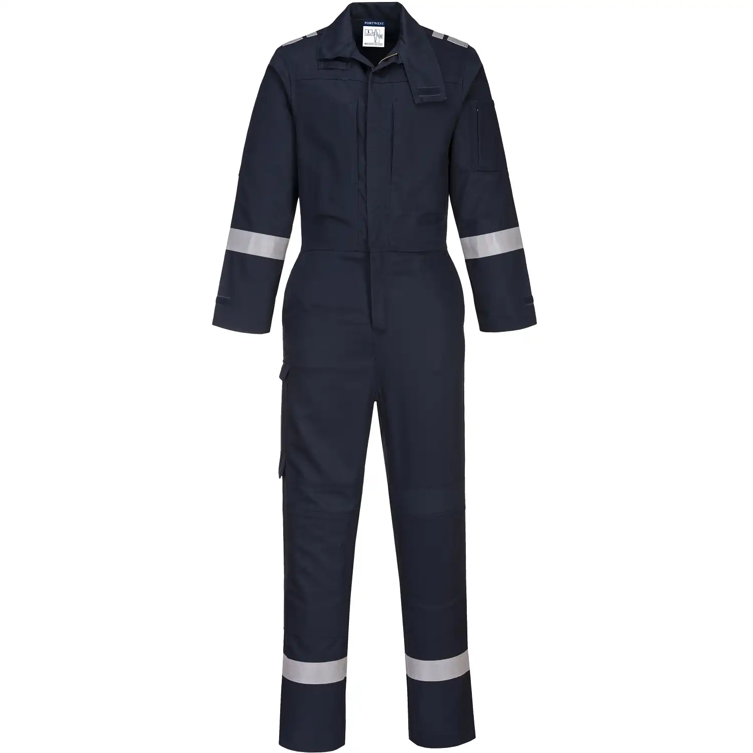 Multinorm Overall Kl. 2 "FR501" Bizflame Plus in marine, M - Thumbnail 1