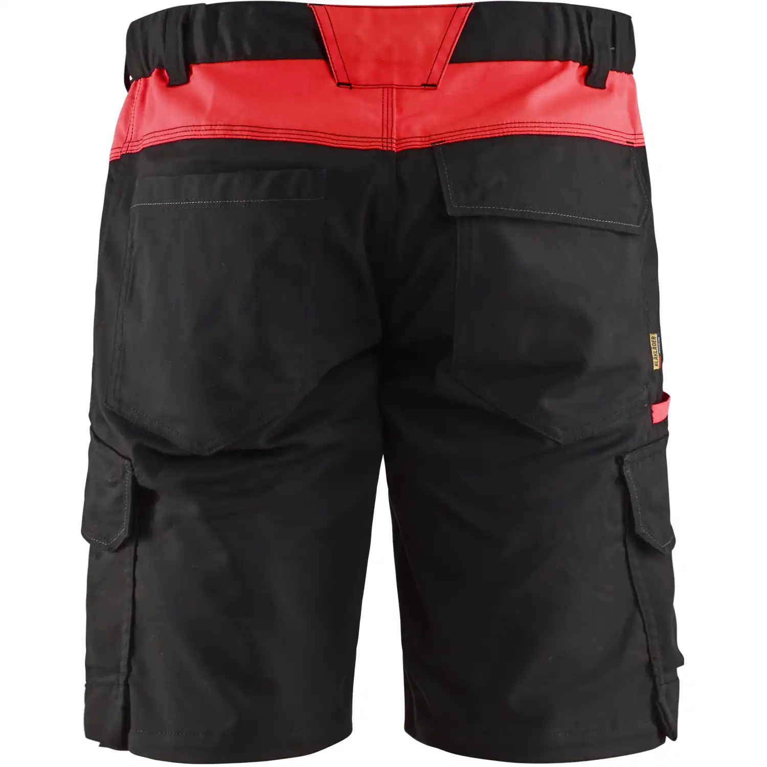 Stretch Shorts "1446" Industrie in schwarz/rot, C44 - Thumbnail 2