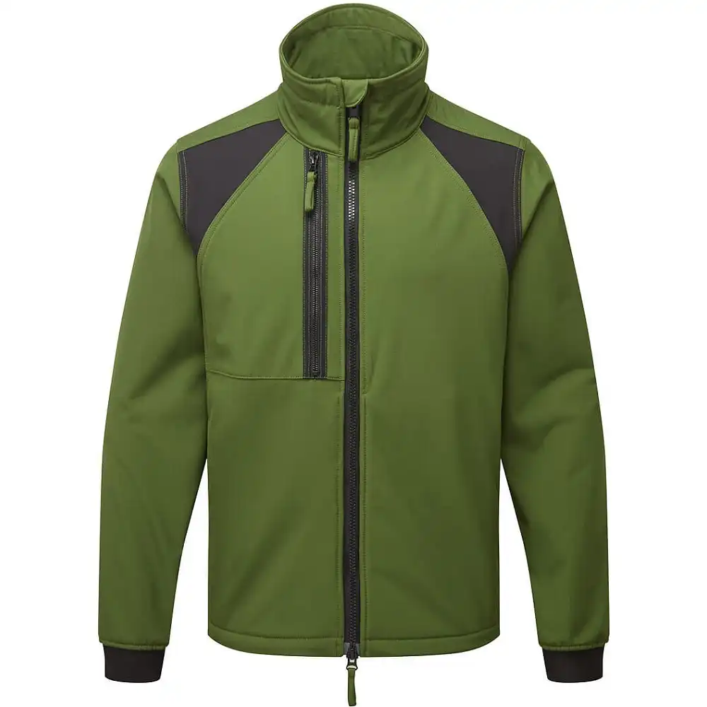 Softshelljacke "CD870" WX2 Eco in olive, L - Thumbnail 1