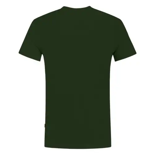 T-Shirt Fittet "101004" Casual in bottle green, L - Thumbnail 2