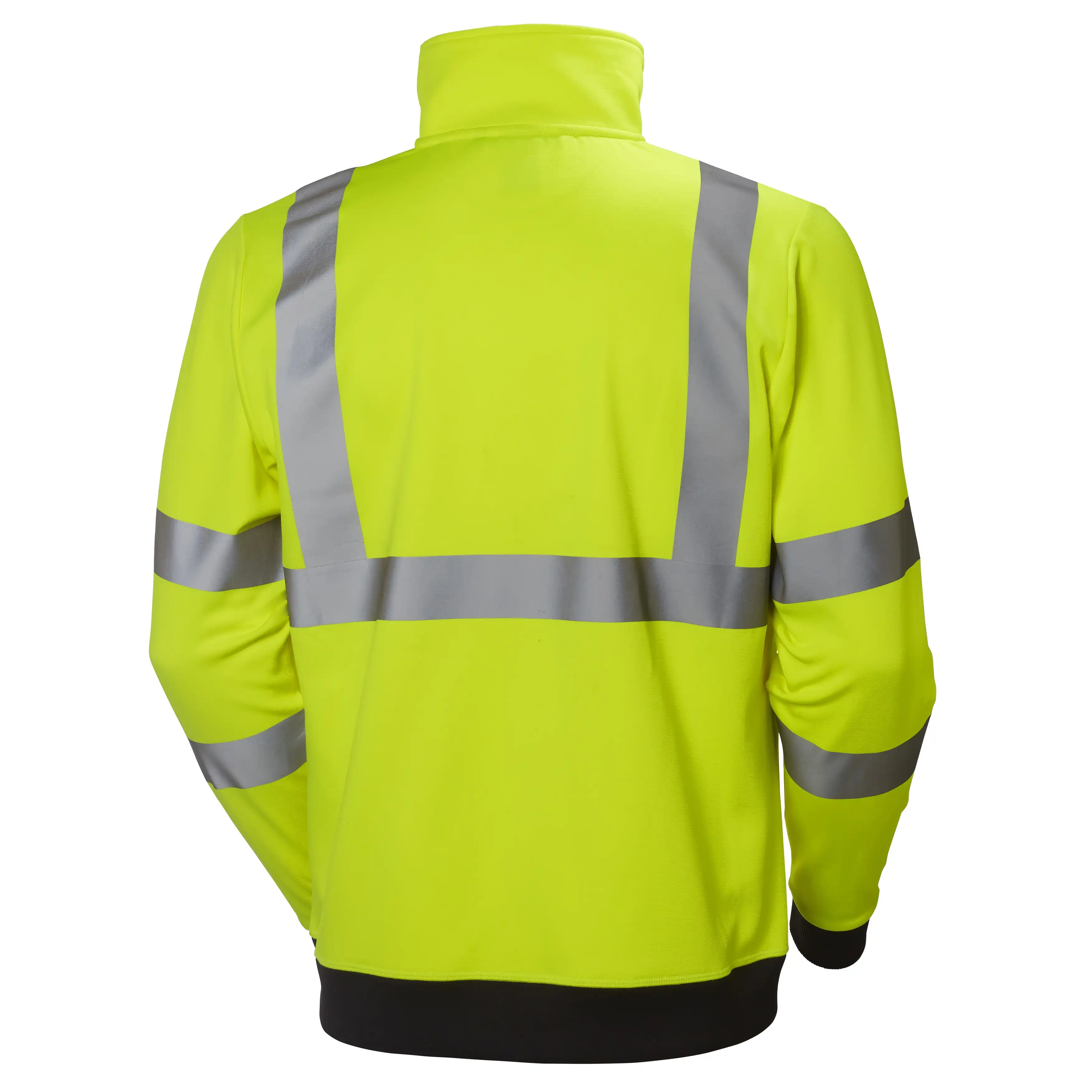 Warnschutz Sweatjacke "ADDVIS" in gelb, L - Thumbnail 2
