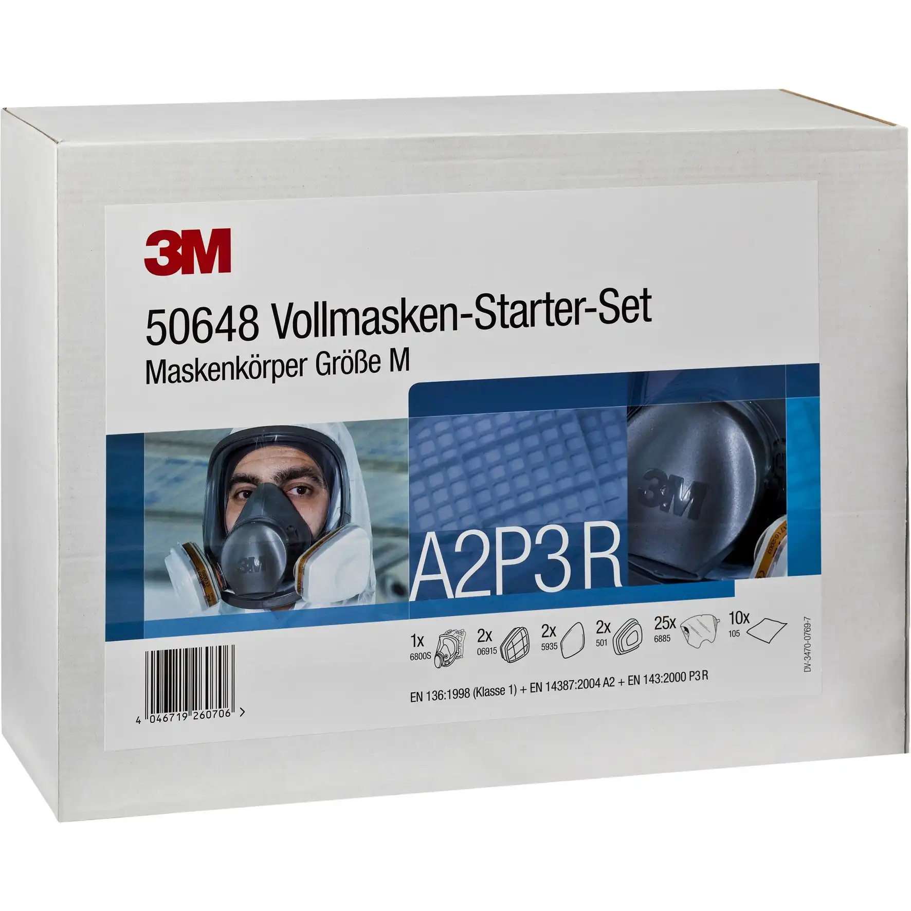 Vollmasken Starter Set 50648/50649 A2P3R in M - Thumbnail 2