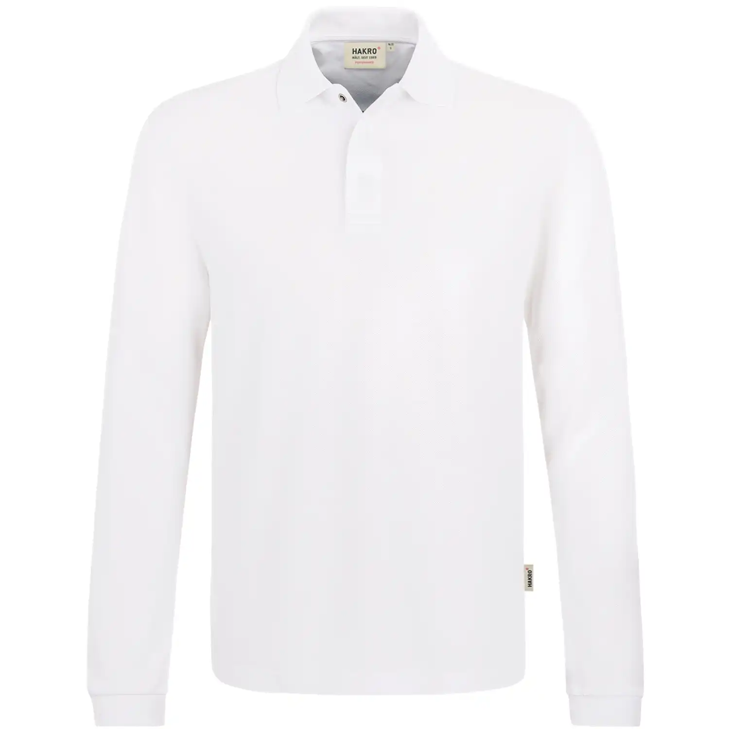 Longsleeve-Poloshirt "HACCP-Performance" 821 in L, Weiß - Bild 1