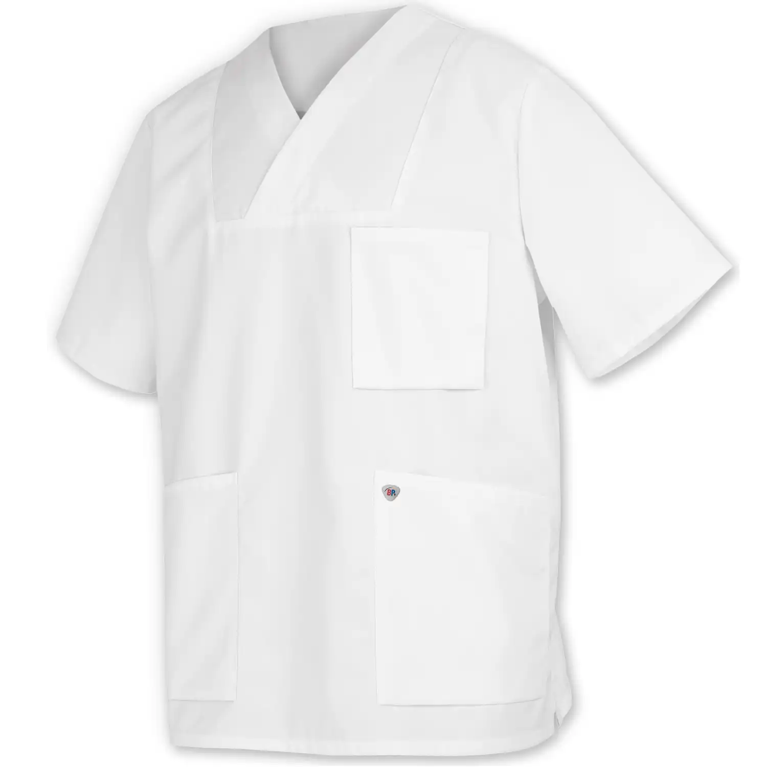 Schlupfkasack "1653-485" 50% Baumwolle Med & Care weiß in M - Thumbnail 1