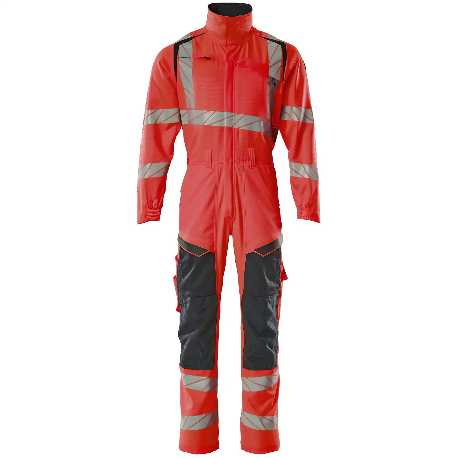 Warnschutz Overall "ACCELERATE SAFE" in rot/schwarzblau, 3XL - Thumbnail 1