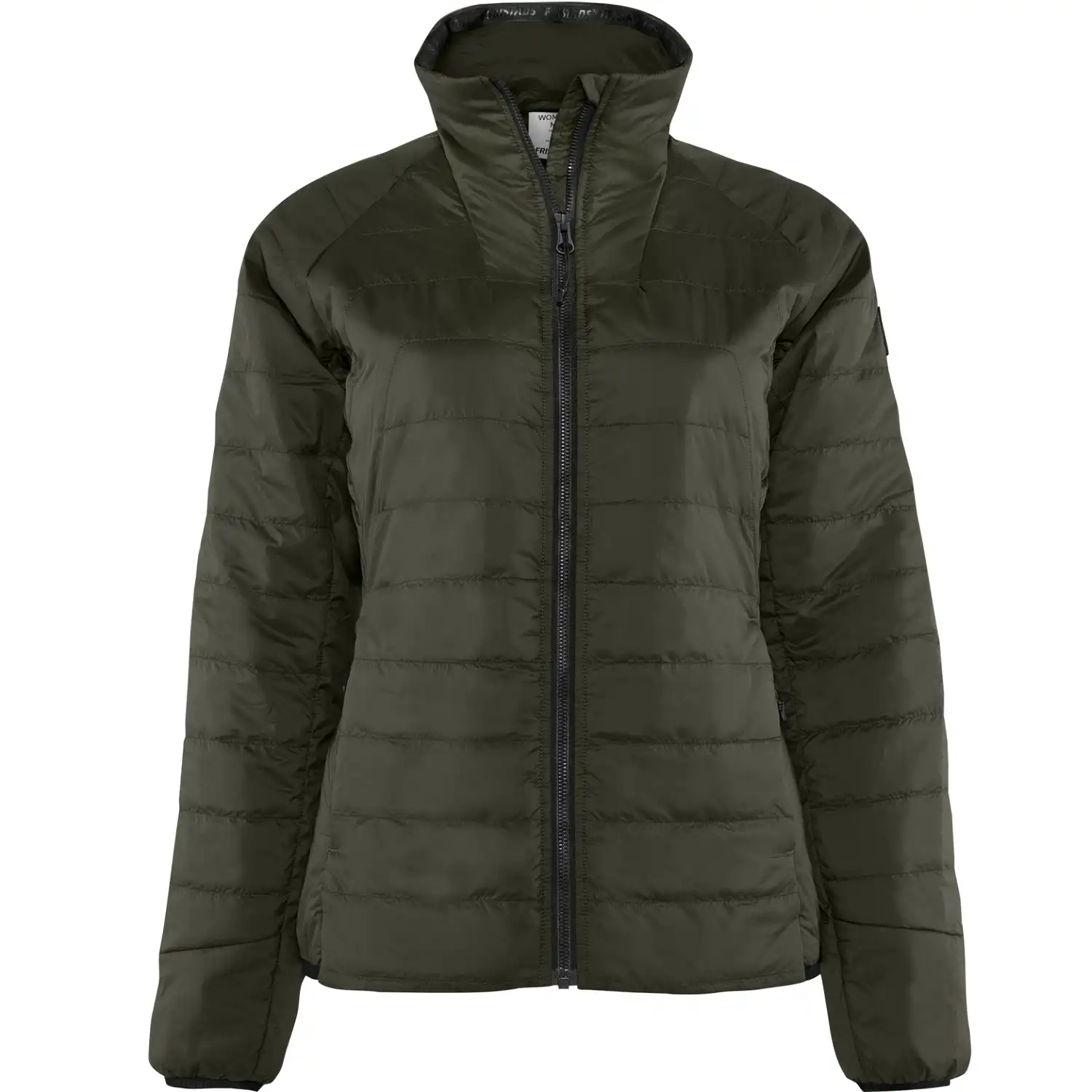 Damen Steppjacke "OXYGEN" Outdoor in armygrün, XS - Thumbnail 1