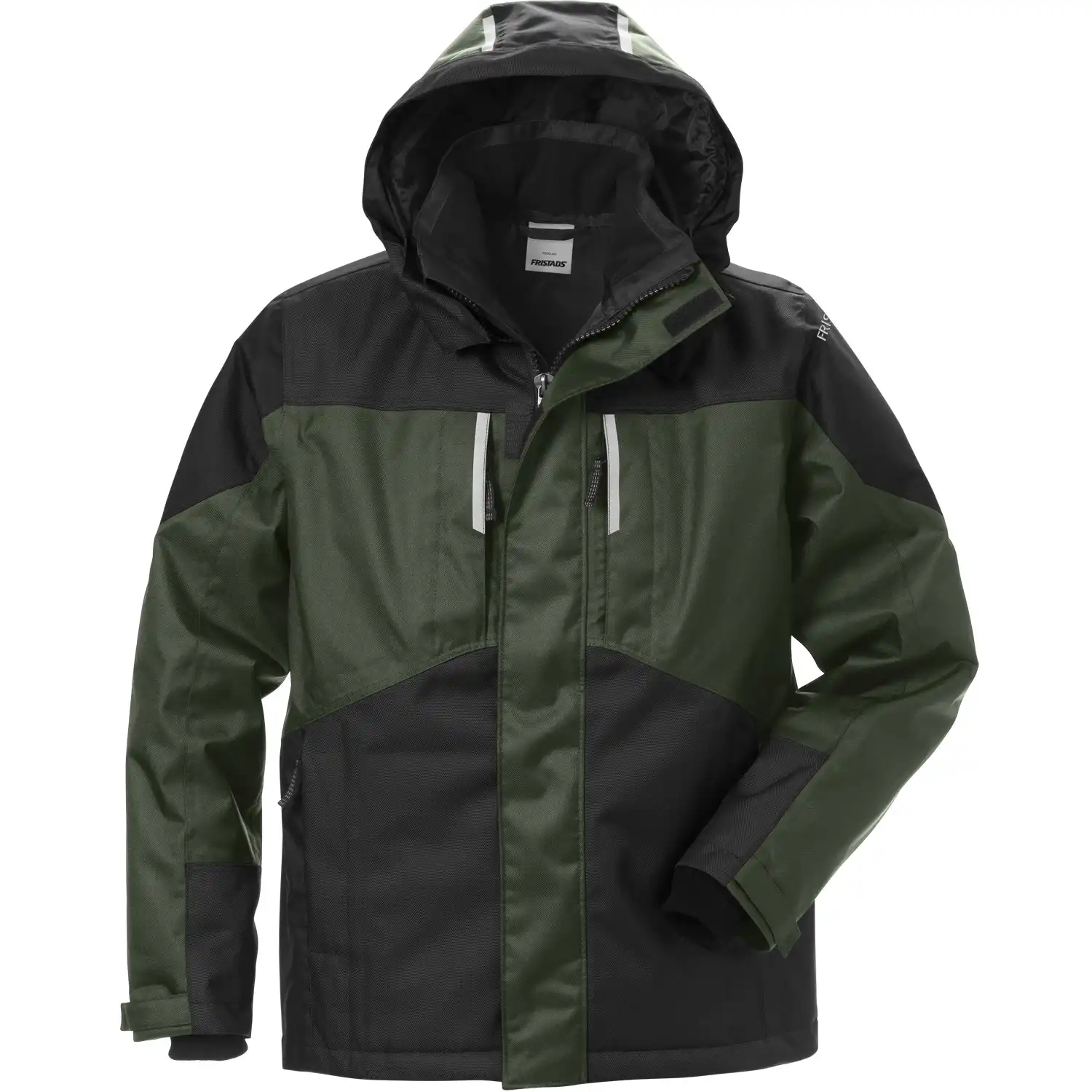 Winterjacke AIRTECH® "4058 GTC" Fusion Skarup in armygrün/schwarz, XS - Thumbnail 1