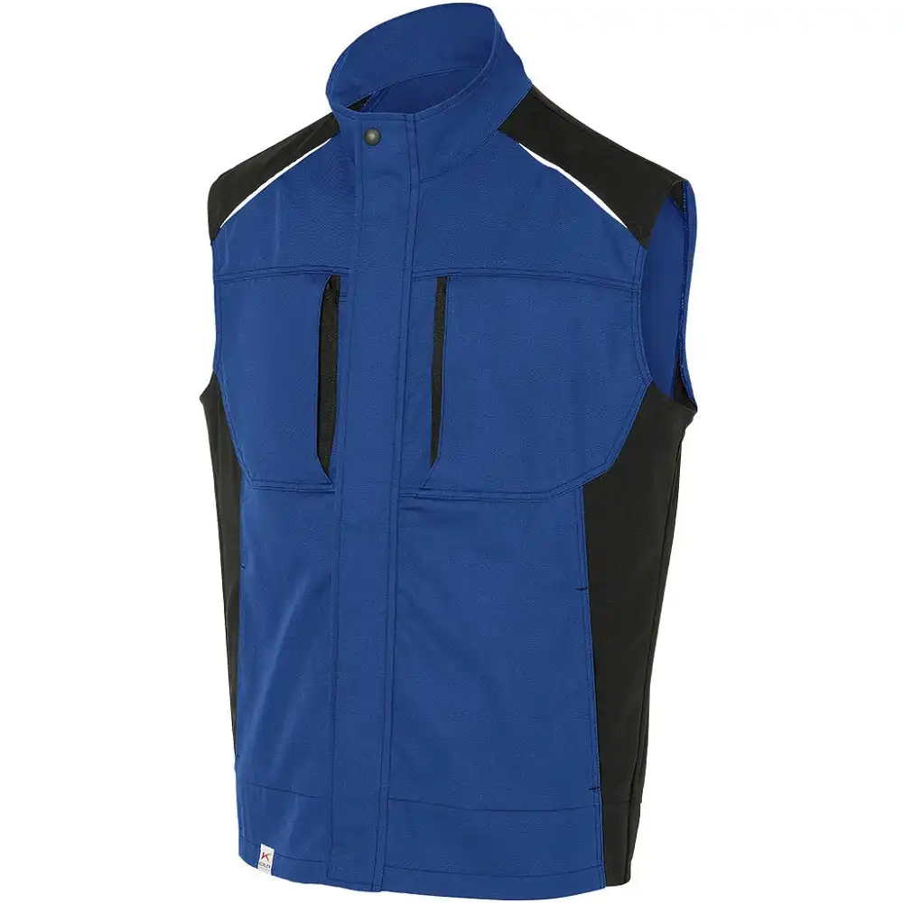 Weste "ACTIVIQ" in kornblau/schwarz, 3XL - Thumbnail 1