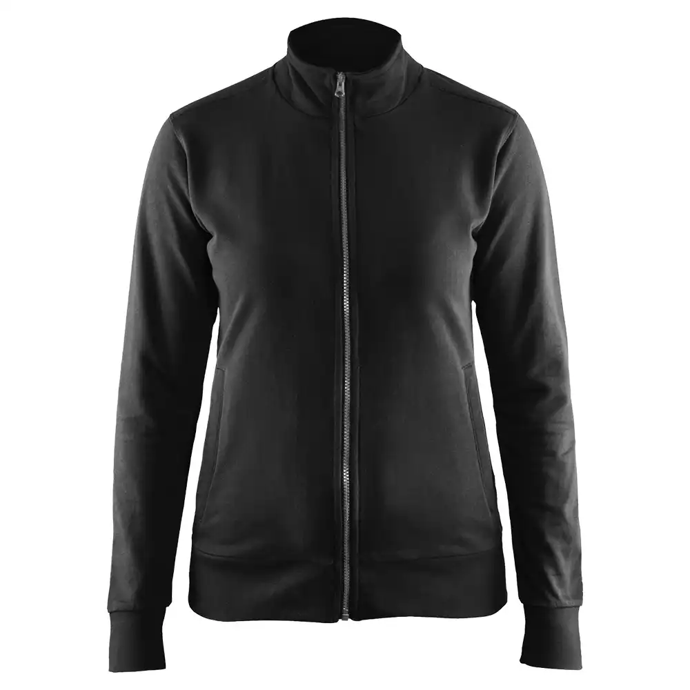 Damen Sweatjacke "3372" in schwarz, XS - Thumbnail 1