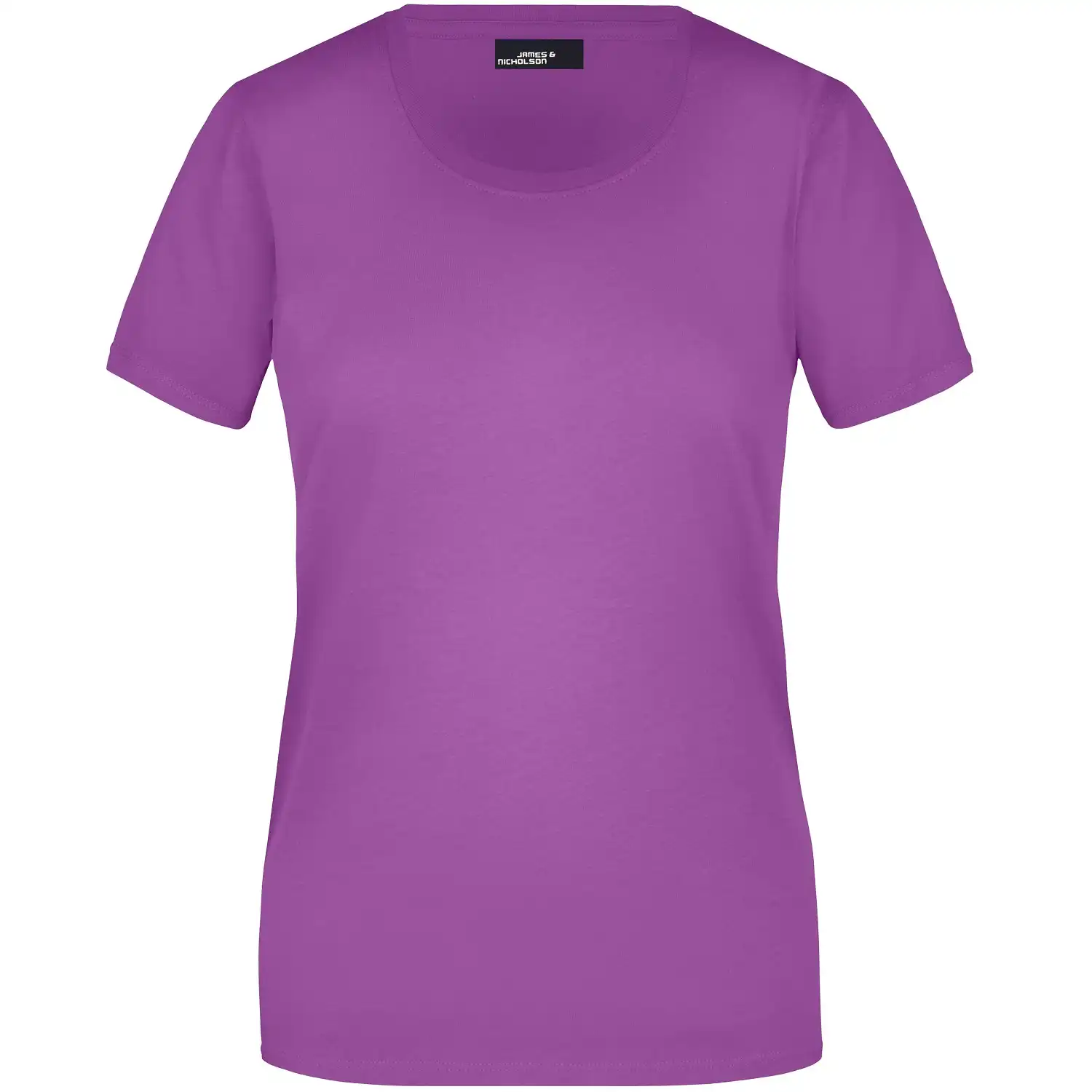 Damen Basic T-Shirt "JN901" in purple, S - Bild 1