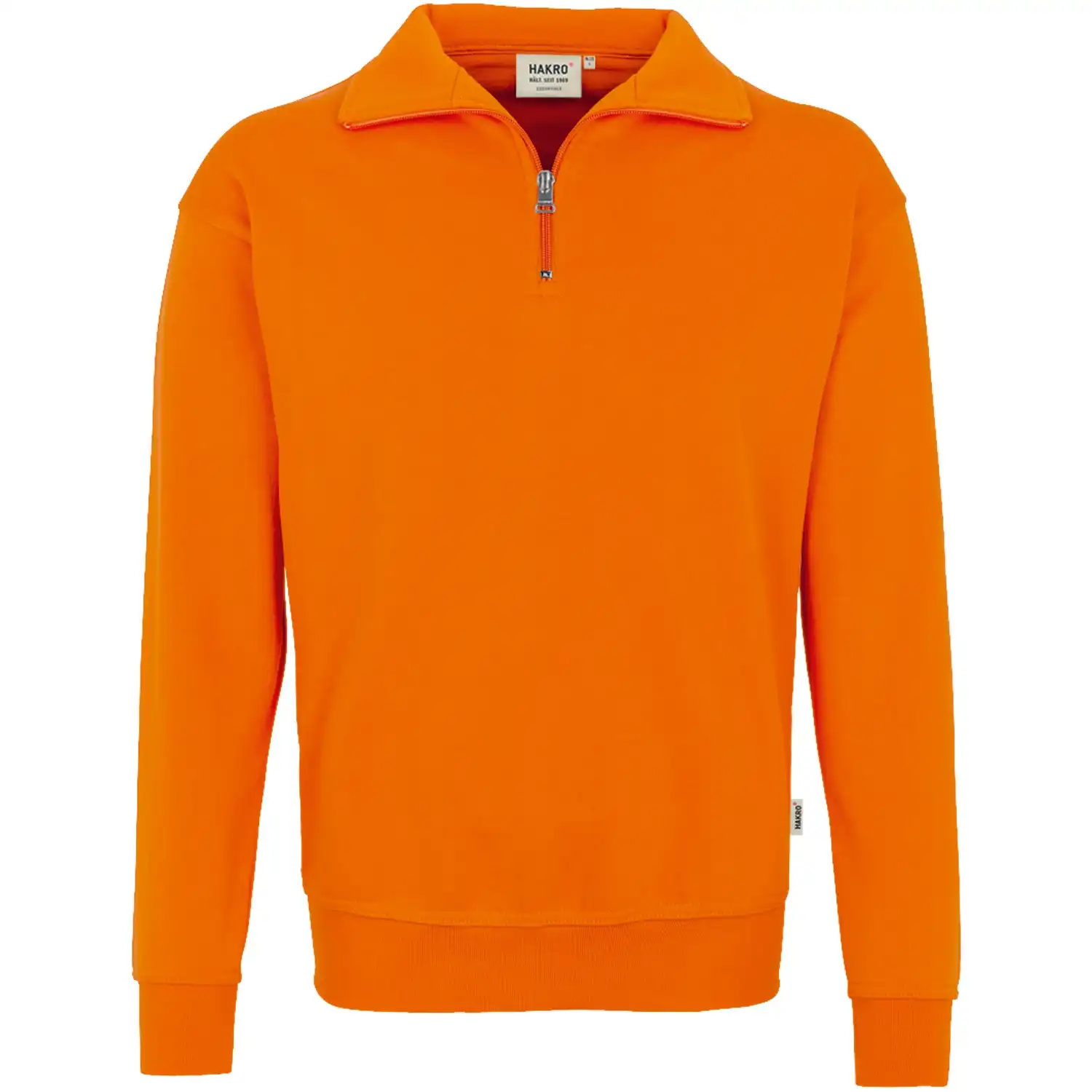 Zip Sweat-Shirt "Premium" 451 in Orange, L - Thumbnail 1