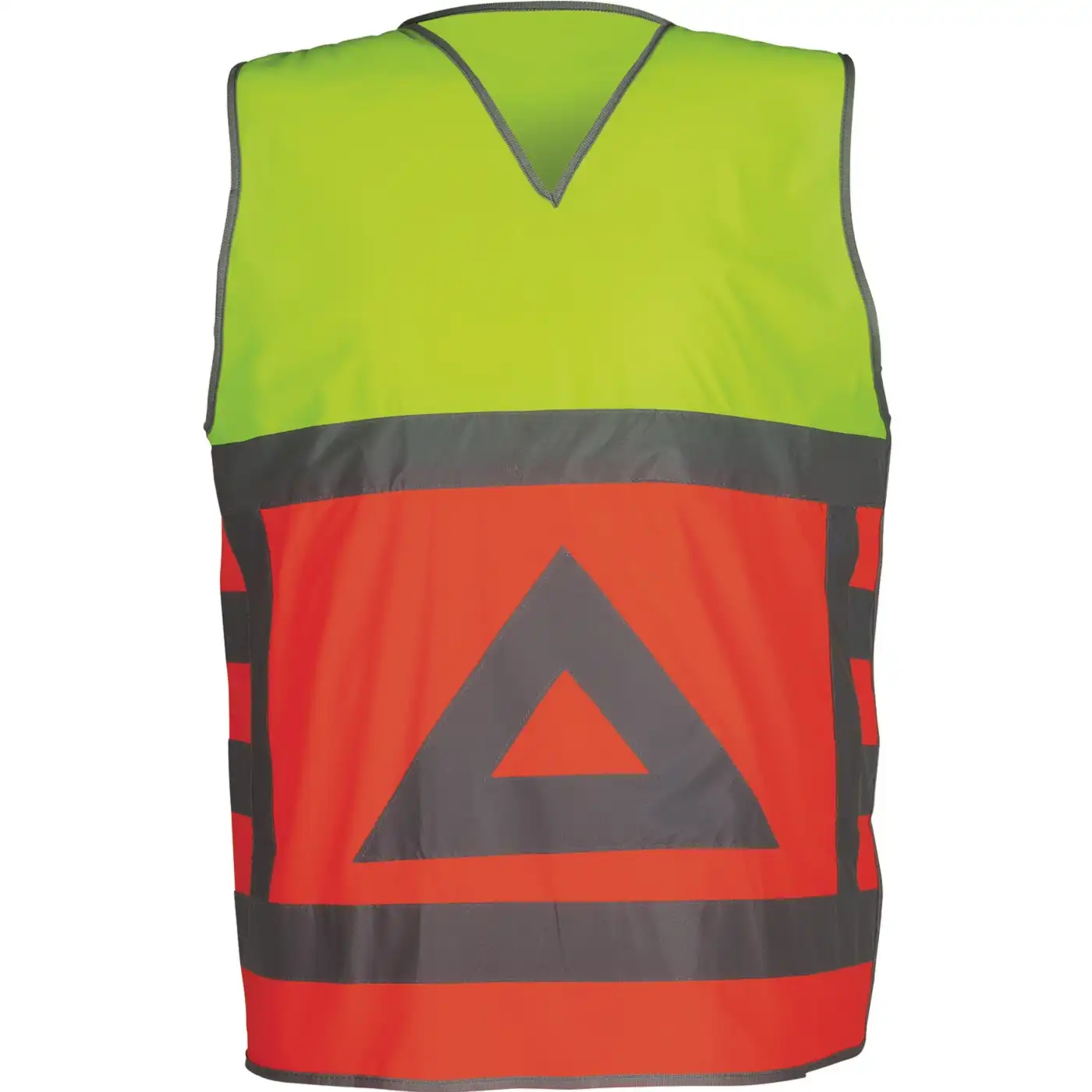 Warnweste Kl. 2 "37050" High Visibility orange/gelb in L - Thumbnail 1