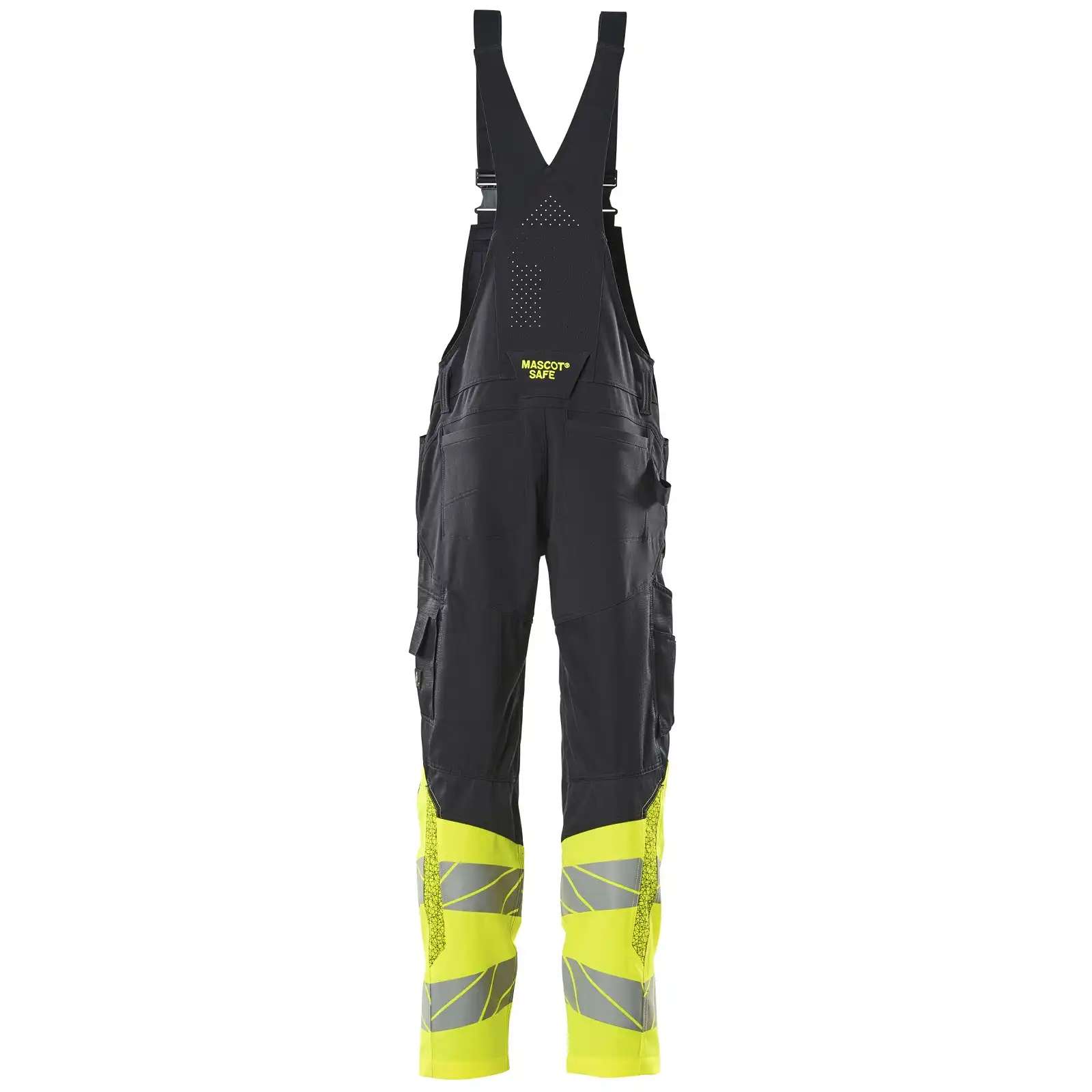 Warnschutz Latzhose Kl. 1 "ACCELERATE SAFE" in schwarzblau/gelb, 76C46 (EU 23) - Thumbnail 2