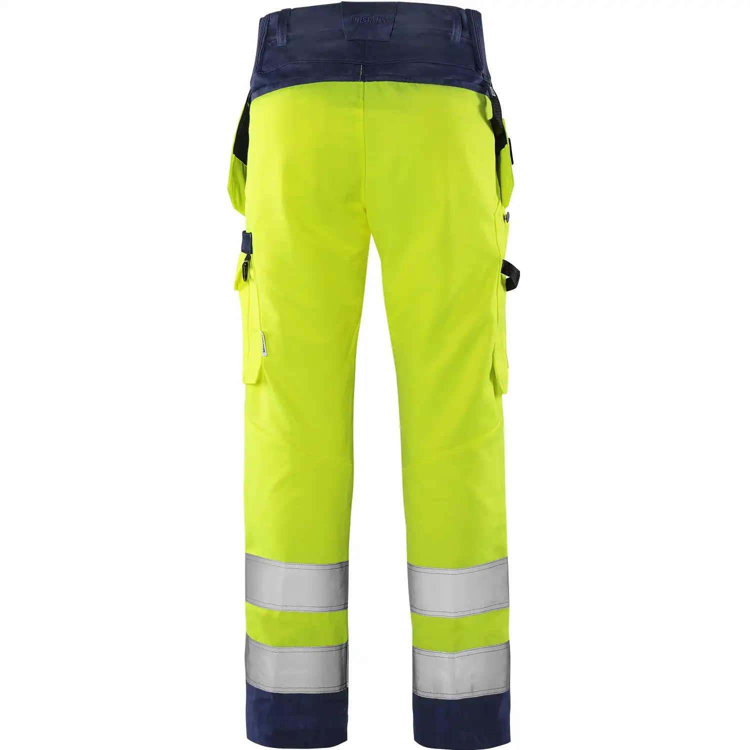 Warnschutz Handwerkerhose Kl. 2 "2641 GPLU" Green Trofta in gelb/marine, C44 - Thumbnail 2