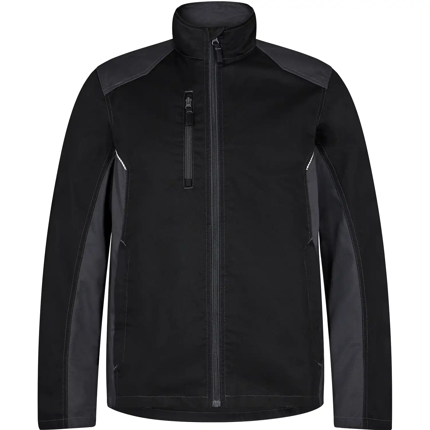 Arbeitsjacke "1520-154" Venture in schwarz/anthrazit, L - Thumbnail 1