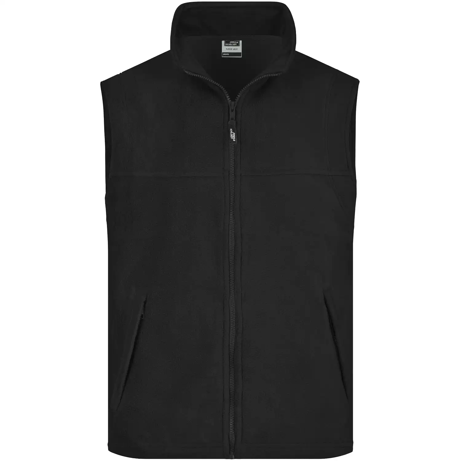 Fleeceweste"JN045" in schwarz, L - Bild 1