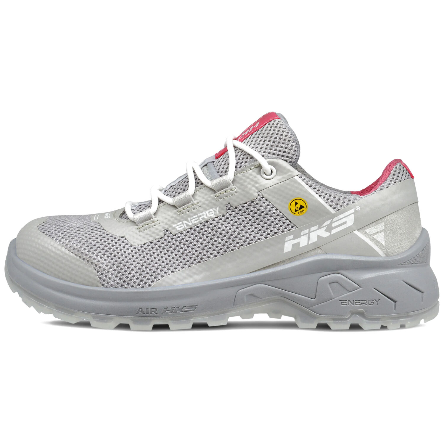 Damen Sicherheitshalbschuhe S1P "AirFit Pink" in 36 - Thumbnail 2