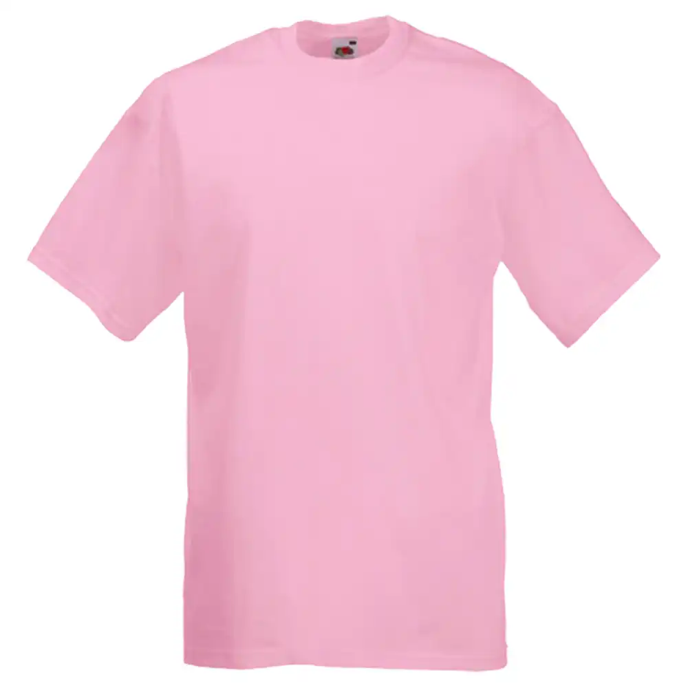 T-Shirt "F140" 100% Baumwolle Valueweight in light pink, L - Thumbnail 1