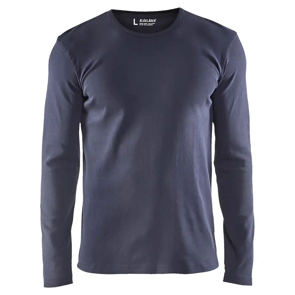 Langarm-Shirt "3314" in grau, M - Thumbnail 1