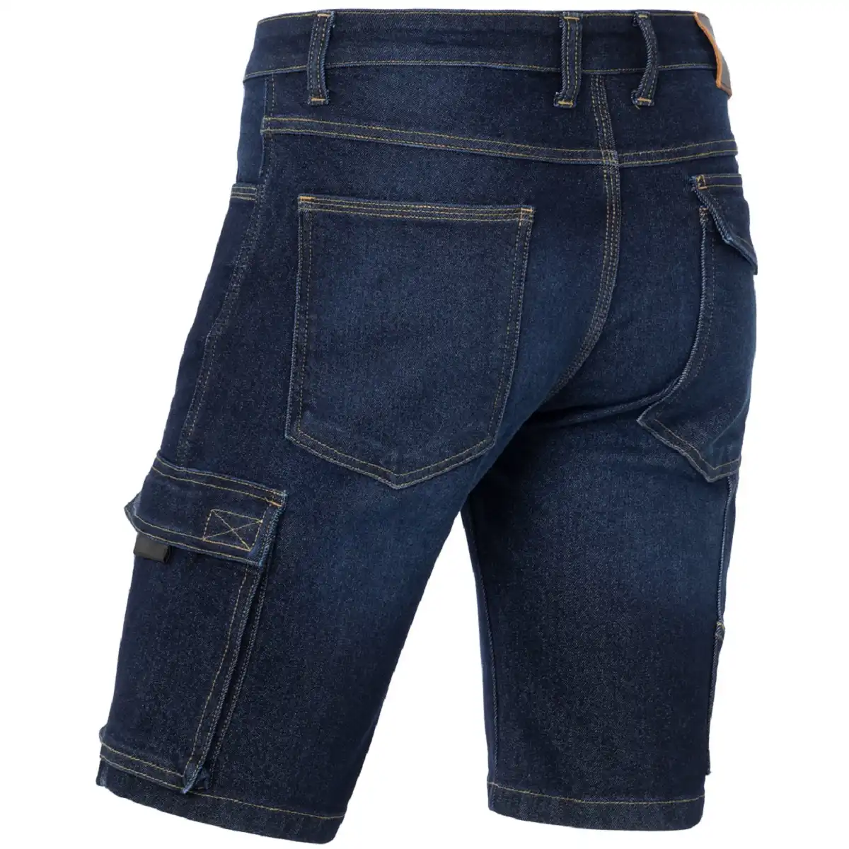 Stretch Jeans Shorts "EDO" X34 dark blue in W29 - Thumbnail 3