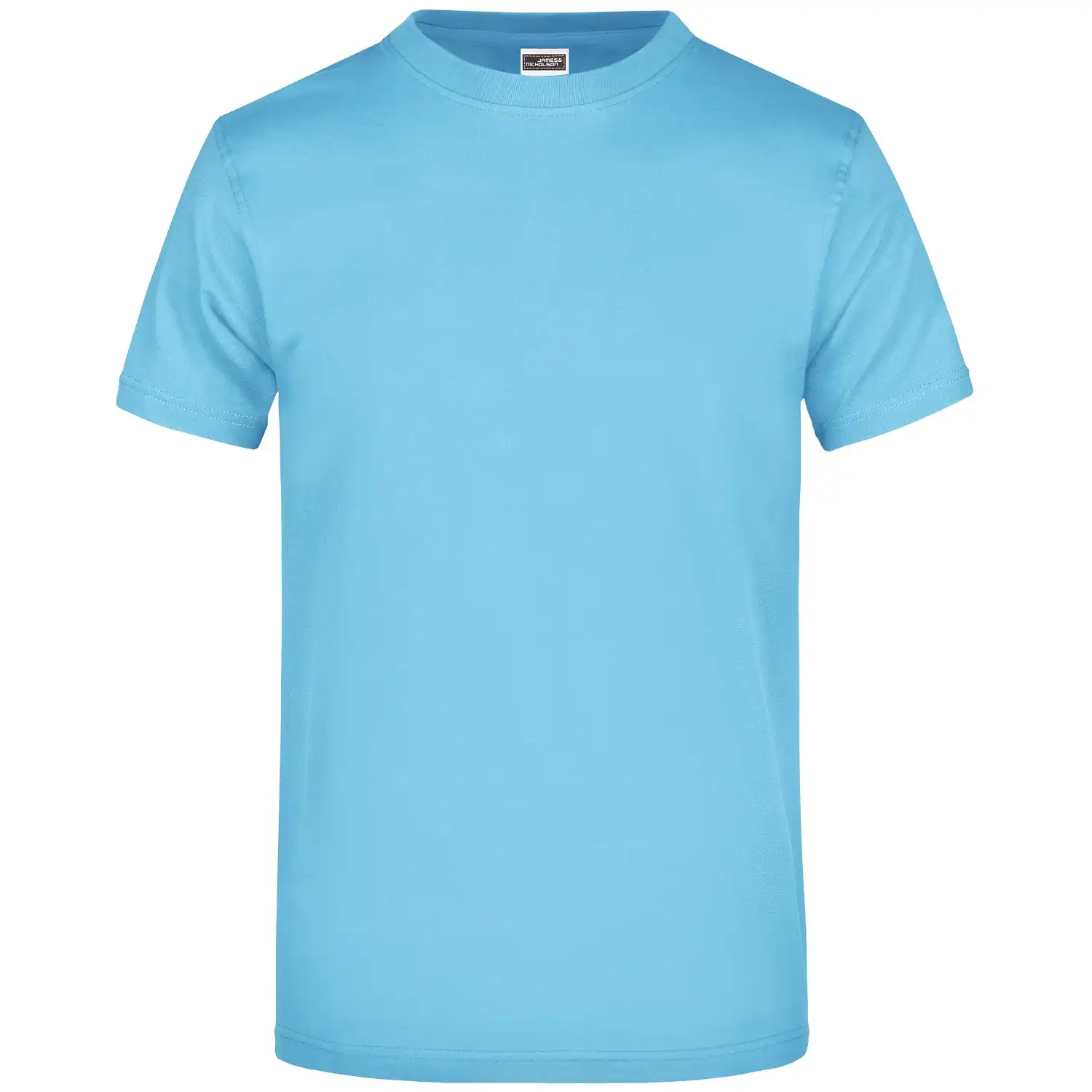 T-Shirt Round-T Heavy "JN002" in sky-blue, 3XL - Thumbnail 1