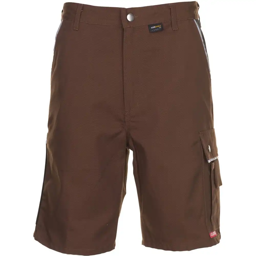 Shorts "CANVAS 320" in braun/schwarz, L - Bild 1