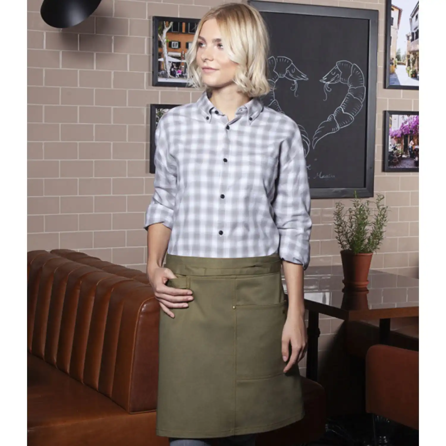 Vorbinder Urban Casual "VS 11" in khaki - Thumbnail 2