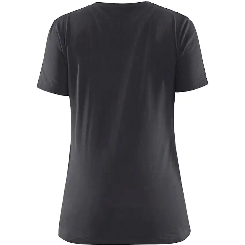 Damen T-Shirt "3479" in mittelgrau/schwarz, L - Thumbnail 2