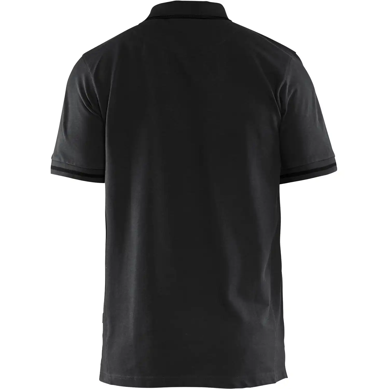 Polo-Shirt "3389" in schwarz/dunkelgrau, 3XL - Thumbnail 2