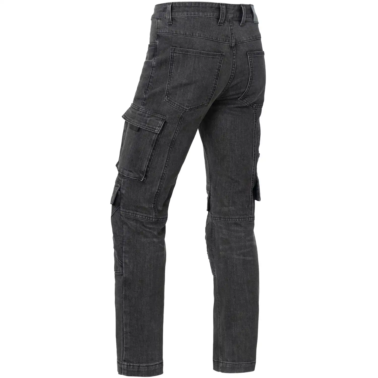 Stretch Jeans "RICK" X35 black/grey in W34L32 - Thumbnail 3