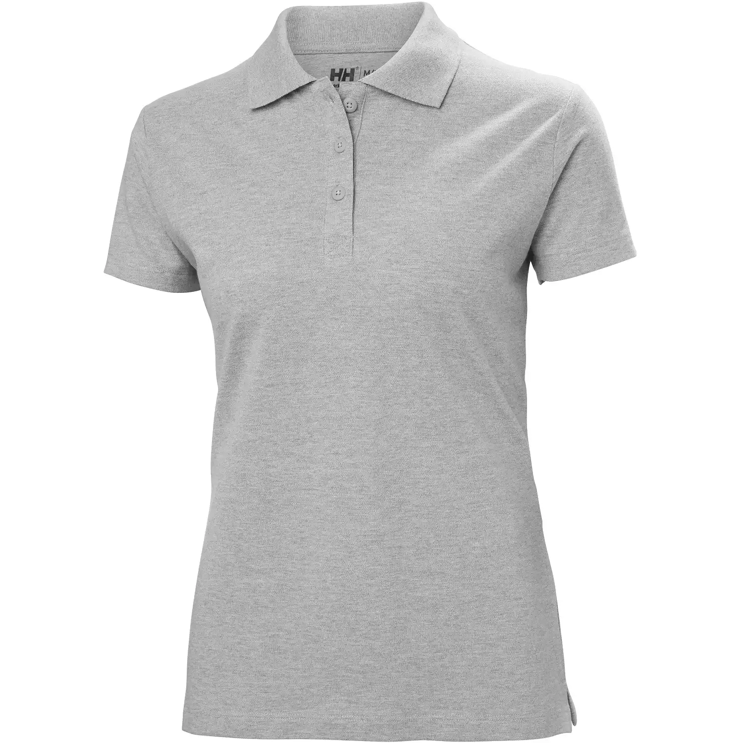 Damen Polo-Shirt "MANCHESTER" in grau-melange, XXL - Thumbnail 1