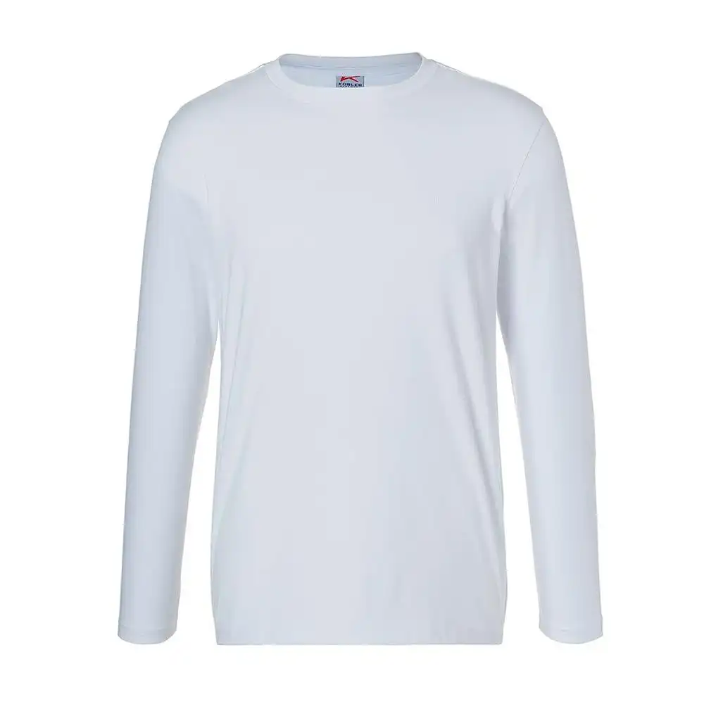 Longsleeve-Shirt 190g/m² "5025" in L, Weiß - Bild 1
