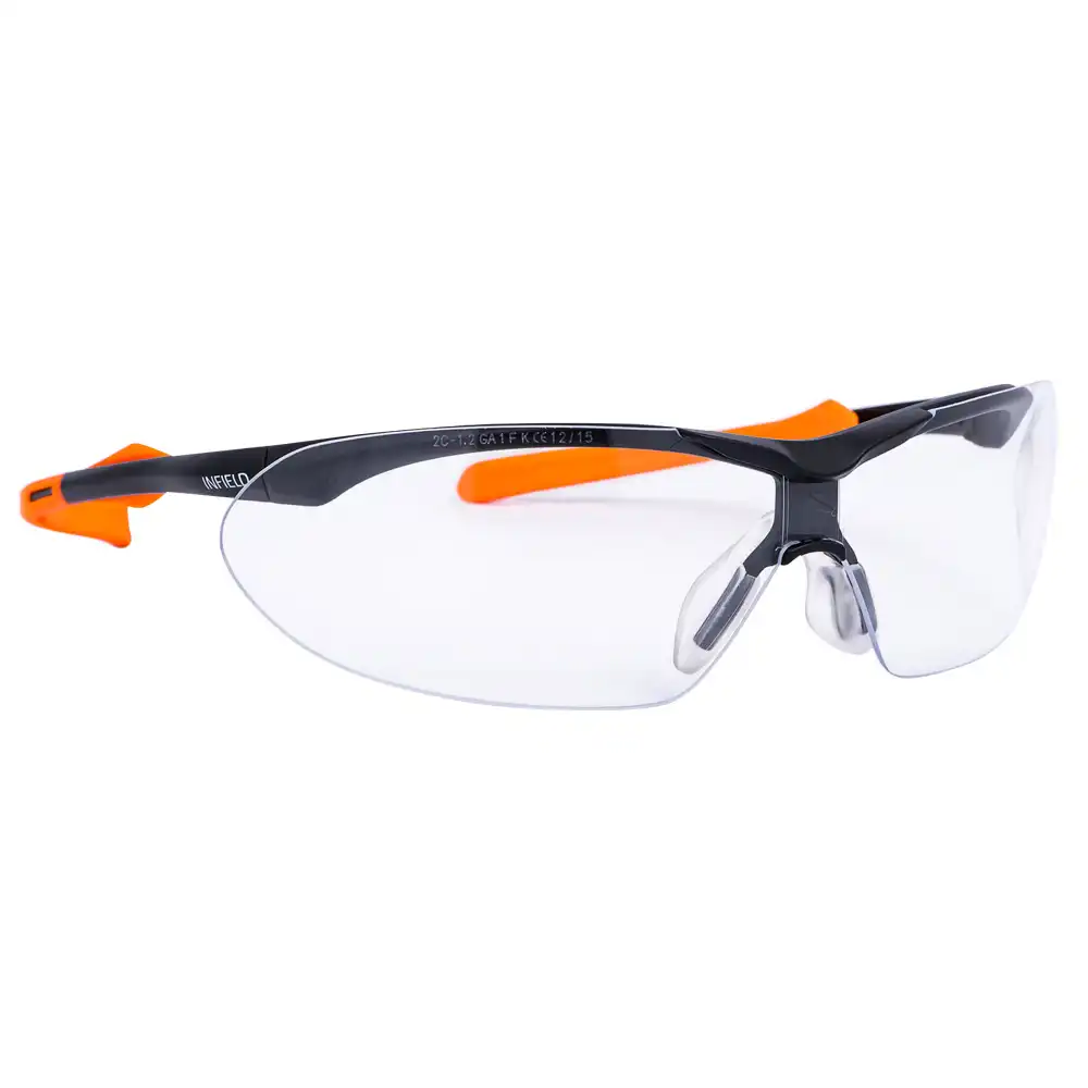Schutzbrille "WINDOR" Orange - Bild 1