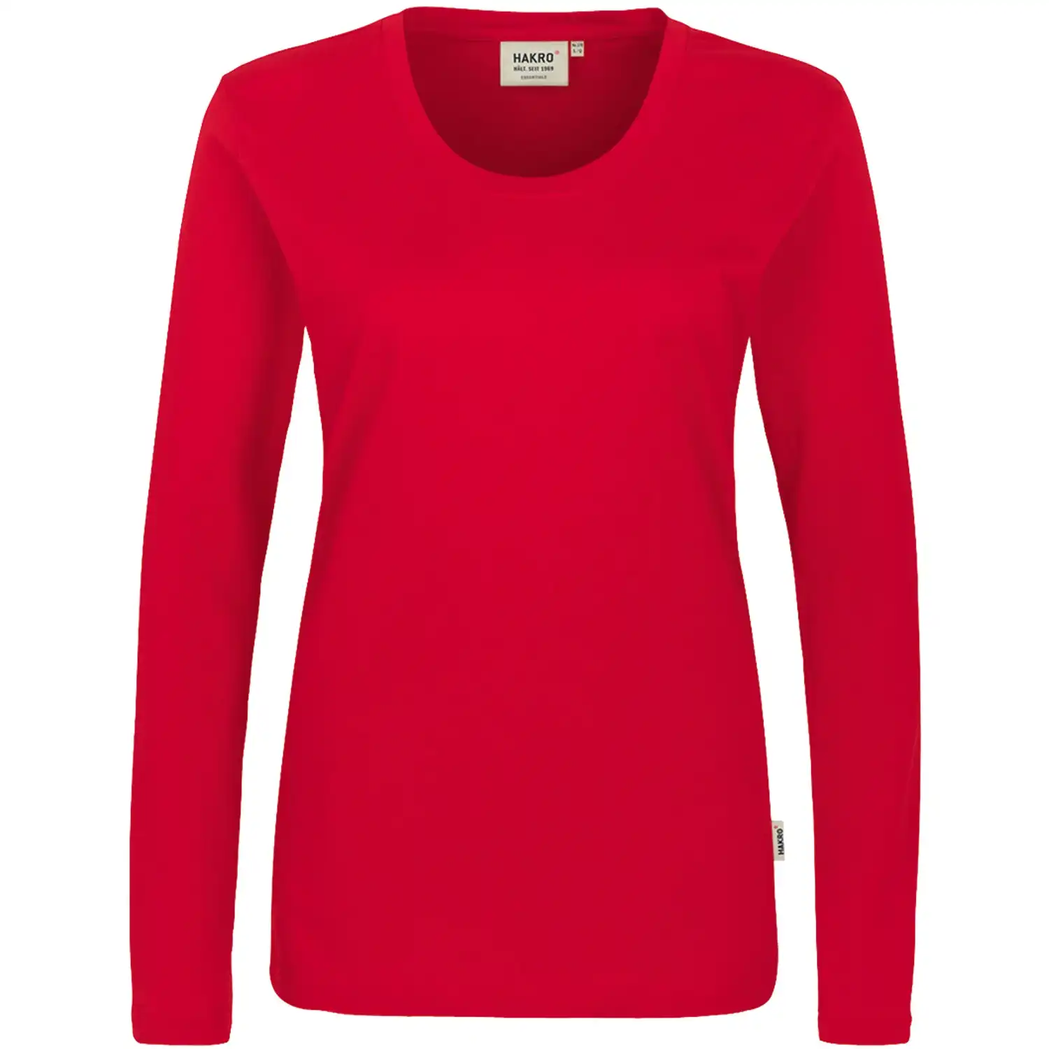 Damen Longsleeve "CLASSIC" 178 in Rot, L - Bild 1