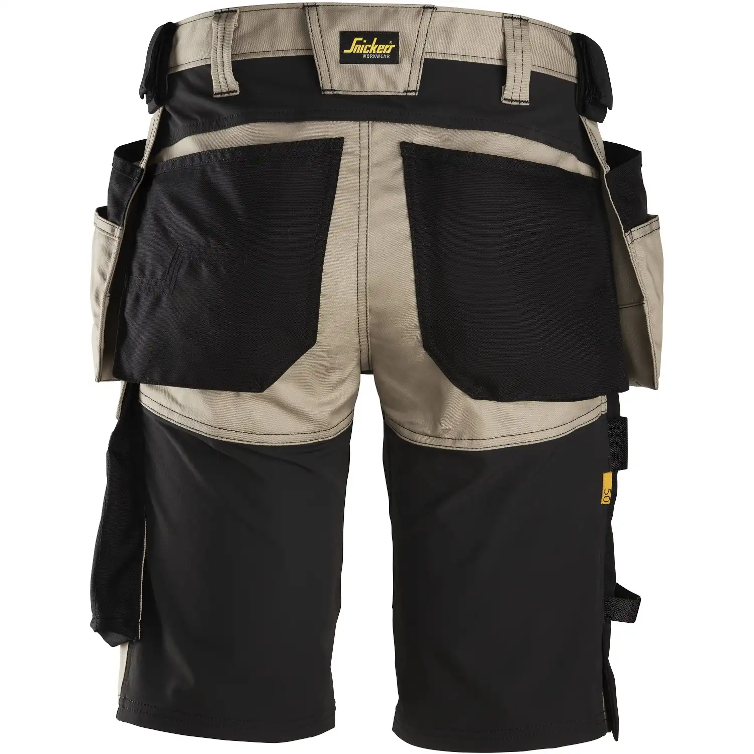 Handwerker Shorts "6141" AllroundWork in khaki/Schwarz, 50 - Thumbnail 2
