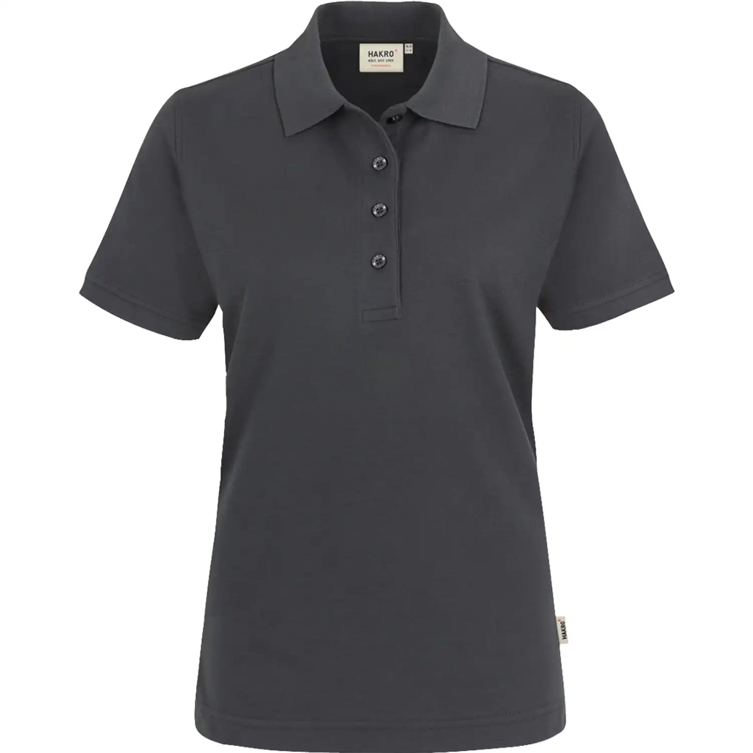 Damen Polo-Shirt "PERFORMANCE" 216 in anthrazit, L - Thumbnail 1