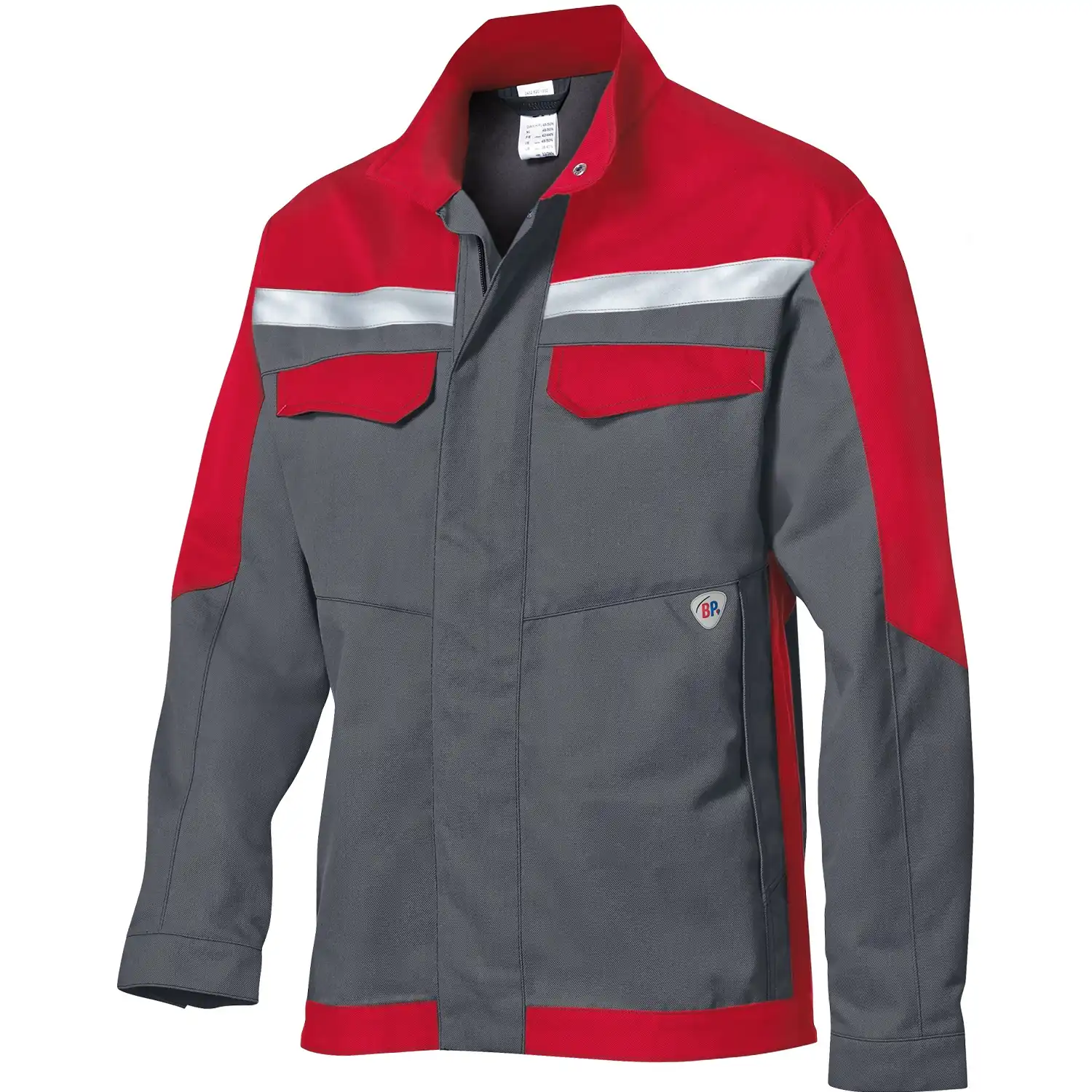 Multinorm Bundjacke "2435-820" Multi Protect dunkelgrau/rot in 48/50 - Thumbnail 1