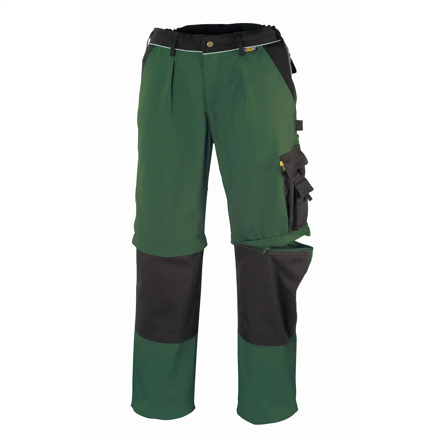 Bundhose 2in1 320g/m² "CANVAS" Cordura in grün, 50 - Bild 1