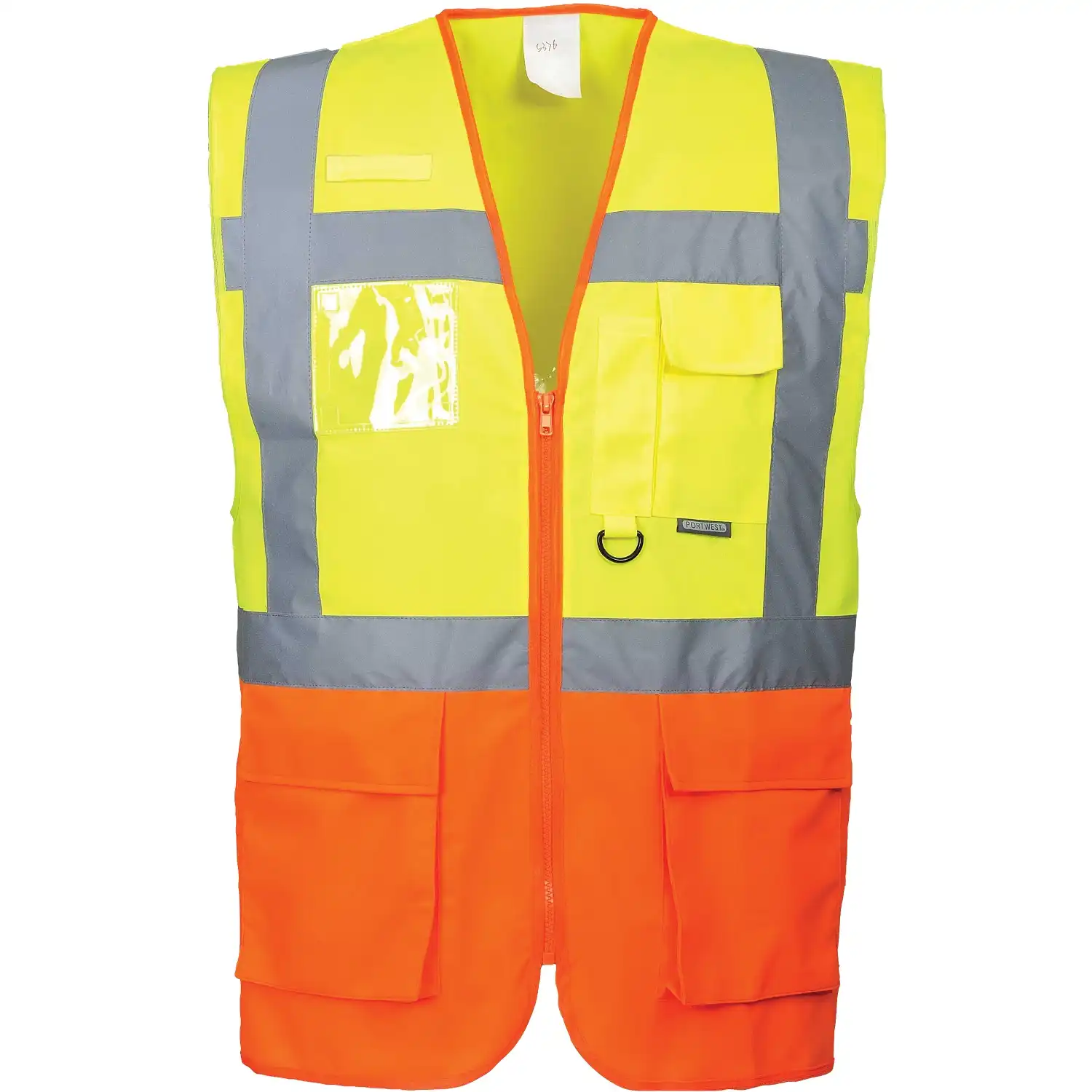 Warnweste Executive "PRAG" Kl. 2 gelb/orange in XL - Bild 1