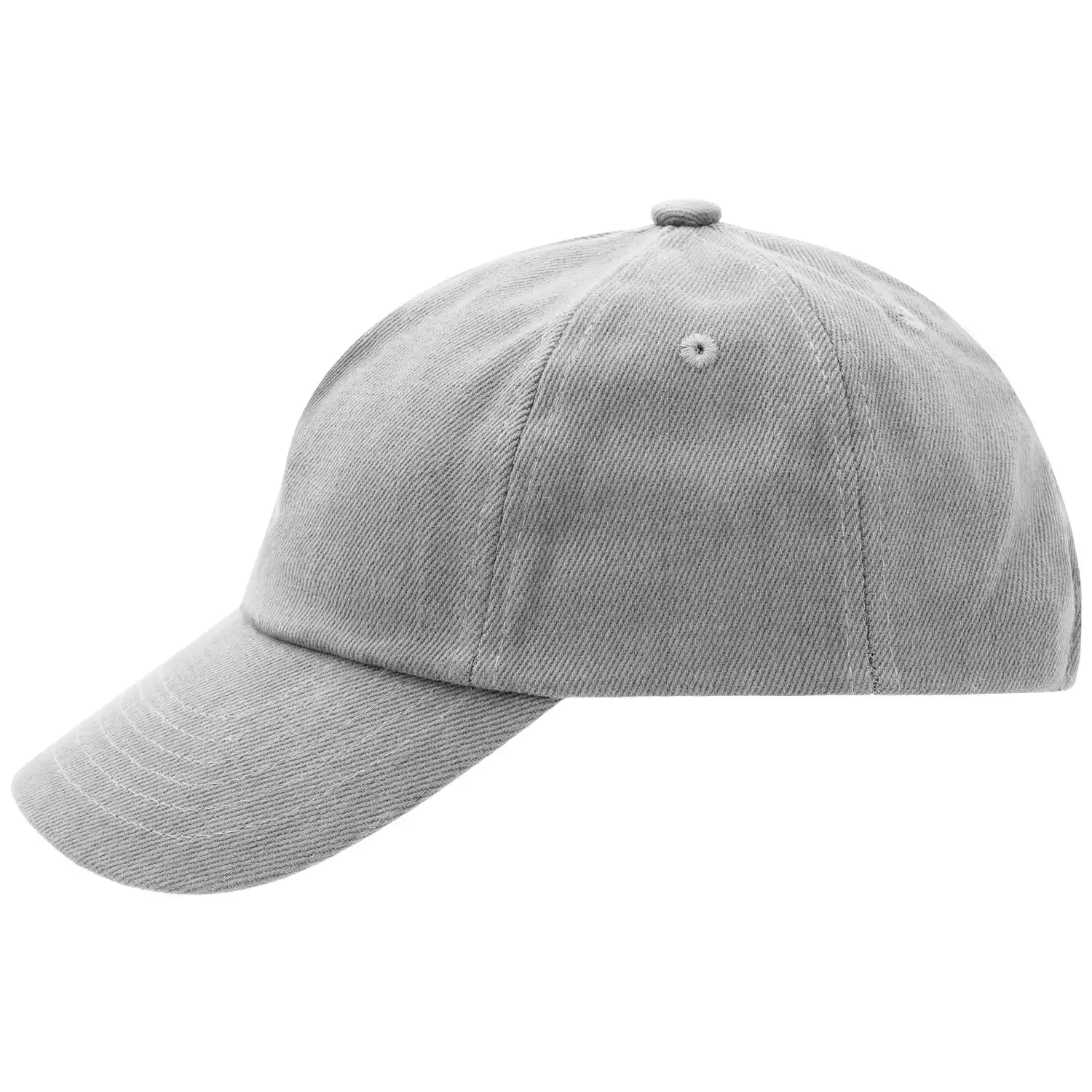 Kinder Basecap "MB7010" 5-Panel in light grey - Thumbnail 1