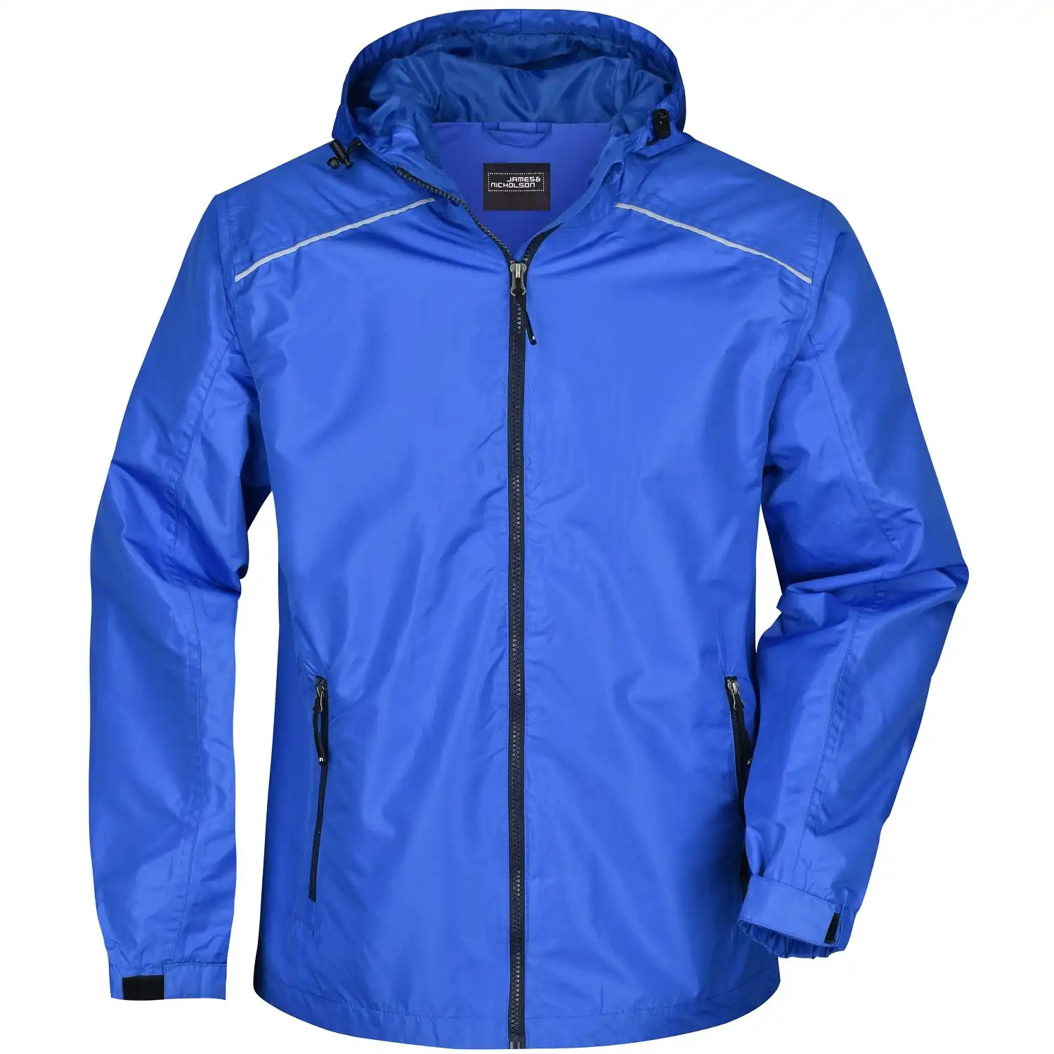 Regenjacke "JN1118" in royal/navy, 3XL - Bild 1