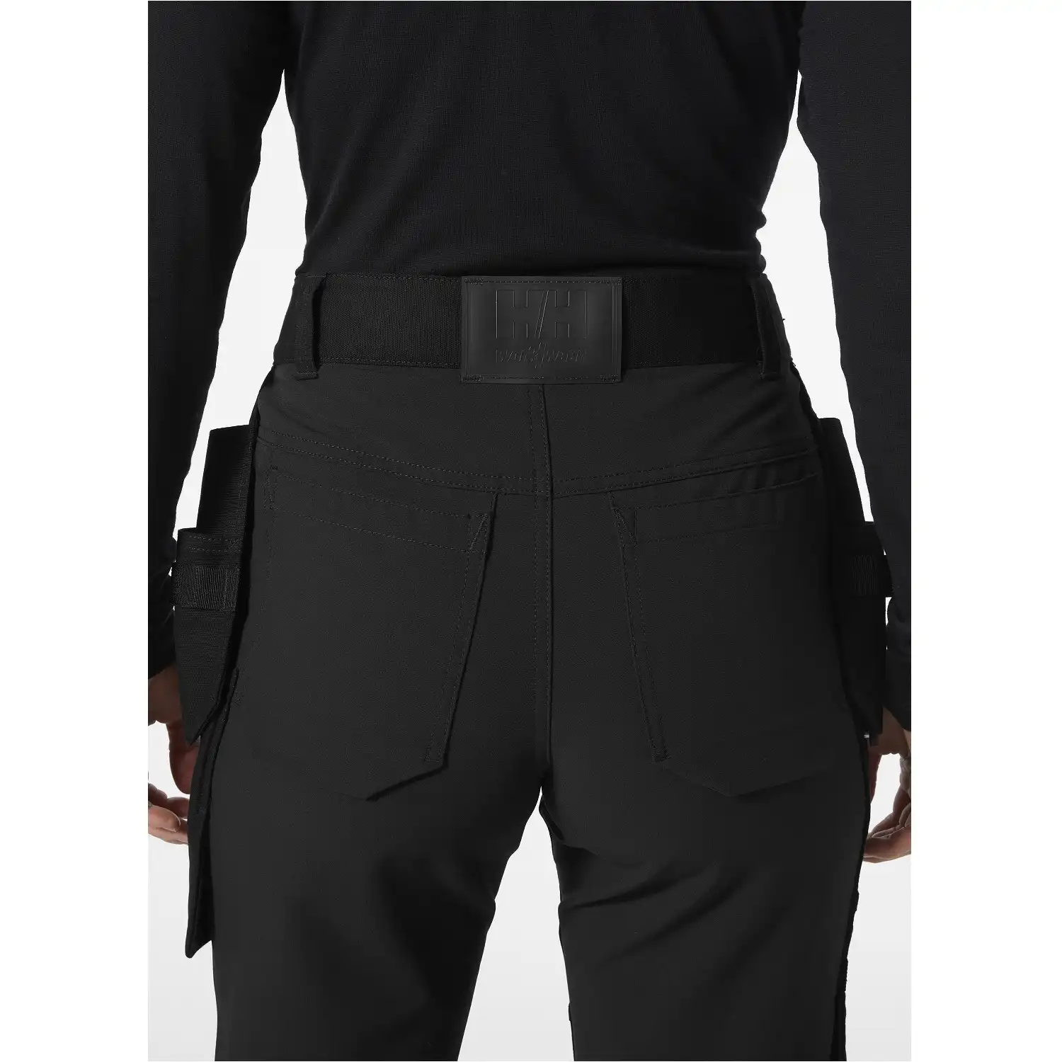 Damen Str Handwerkerhose LUNA 4X schwarz in C40 - Thumbnail 5