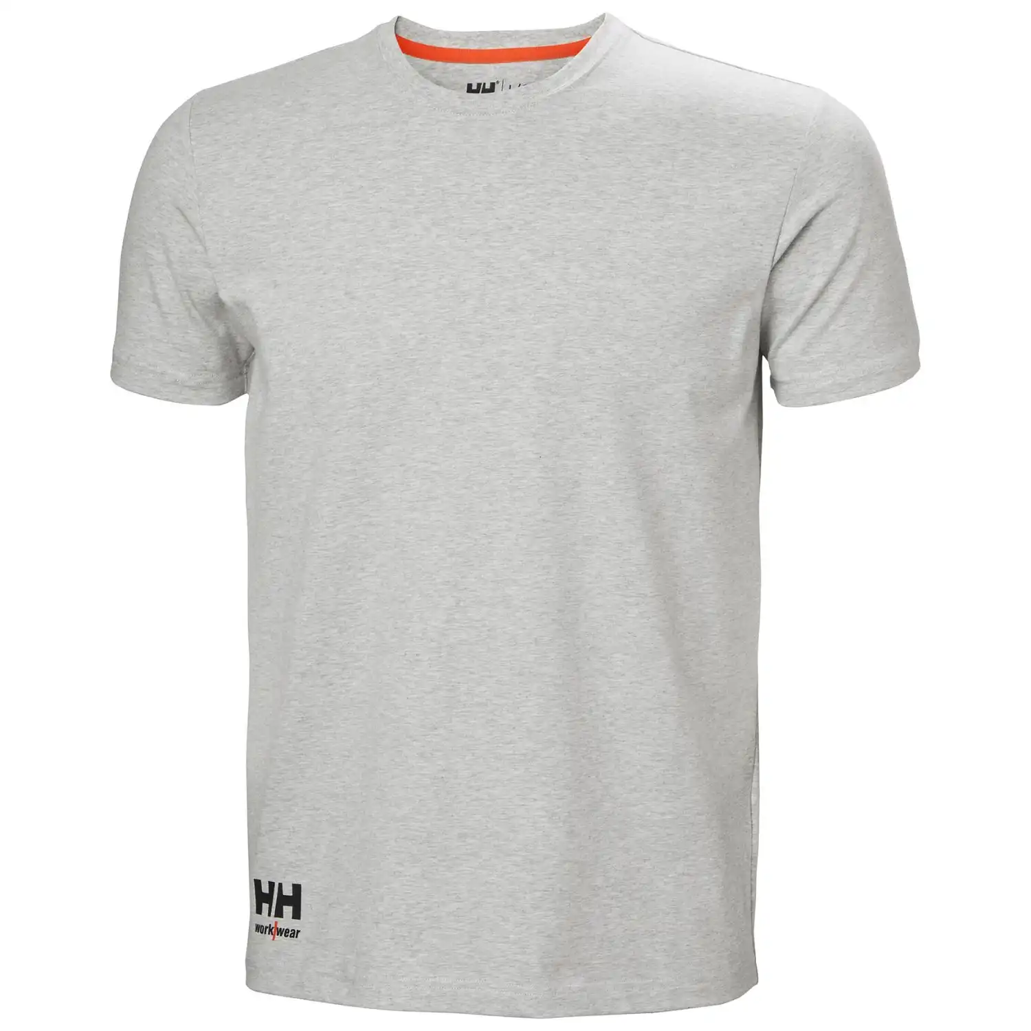 T-Shirt "EVO" in grau-melange, XXL - Thumbnail 1