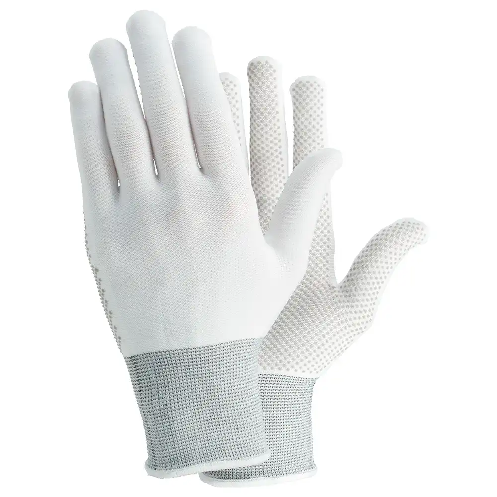 Nylon Montagehandschuhe + PVC Noppen 931 in 6 (XS) - Thumbnail 1