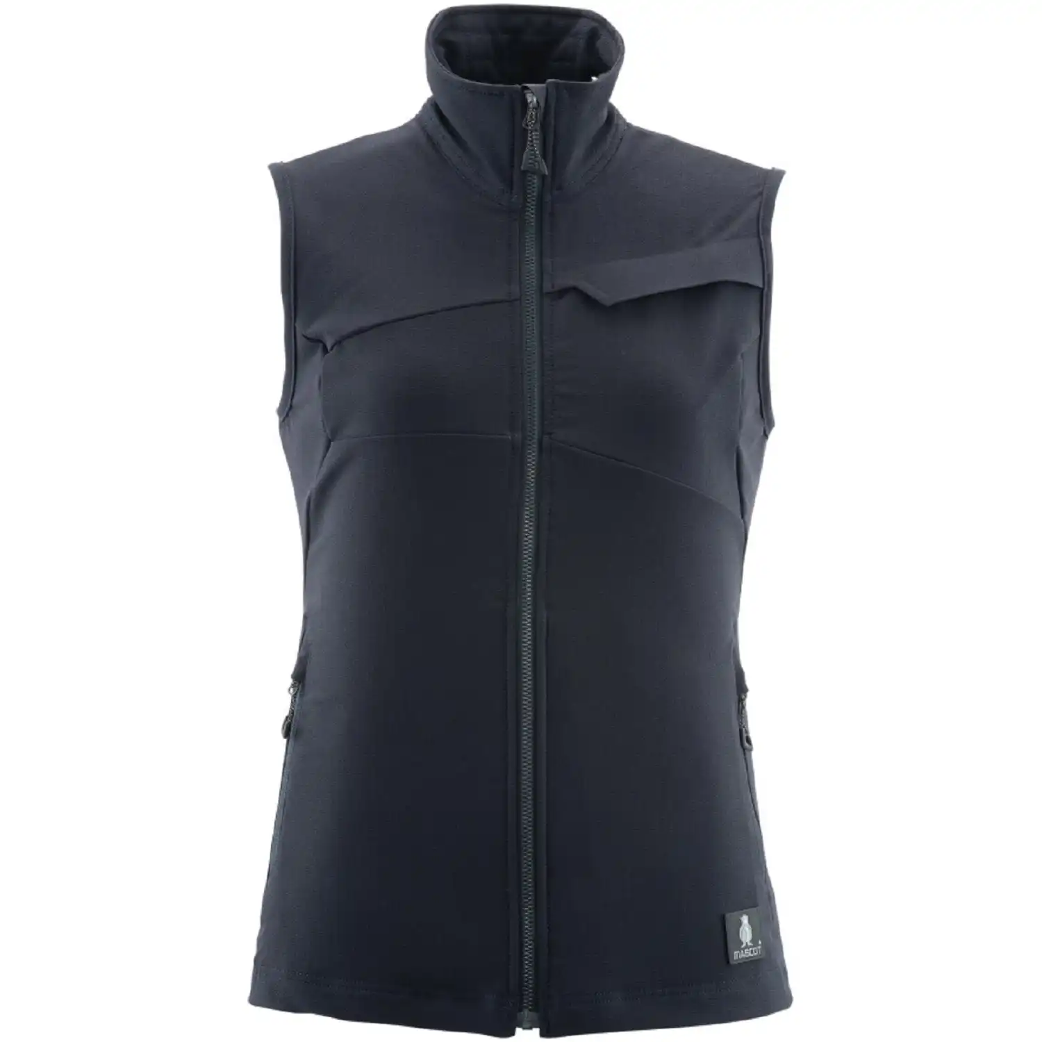 Damen Stretch-Arbeitsweste "ACCELERATE" in schwarzblau, XXL - Thumbnail 1