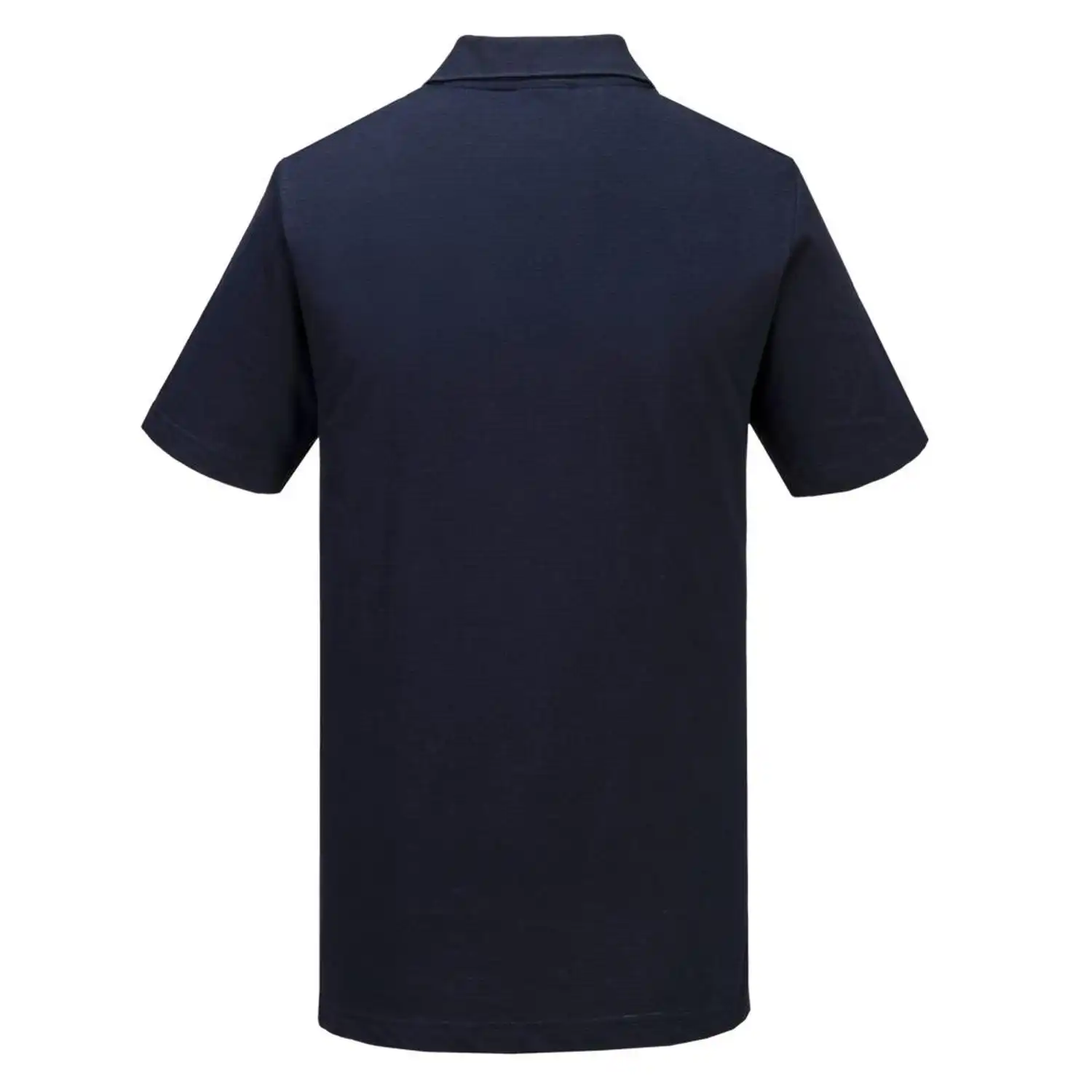 ESD Antistatik Polo-Shirt "AS21" in marine, S - Thumbnail 2